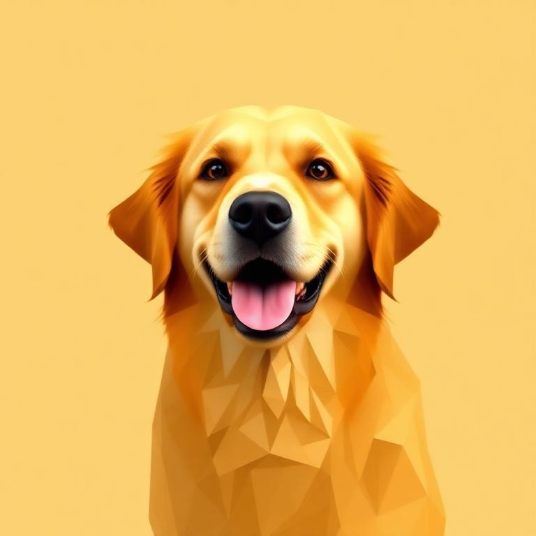 Maple in Low Poly style